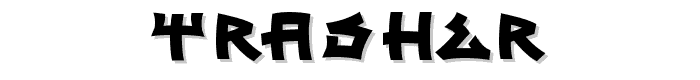 trasher 2 font